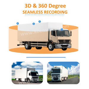 Système de caméra 360 degrés pour bus, autoradio multimédia, boîte noire, <span class=keywords><strong>image</strong></span> surround 3D, caméra 360 degrés pour voiture et camion - Product Image 4