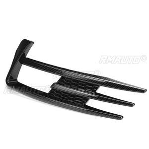 Para VW Golf 7 MK7 2014 2015 2016 2017, Rejillas para Faros Antiniebla Delanteros, Cubierta Decorativa para Faros Antiniebla, Negro Brillante - Product Image 4