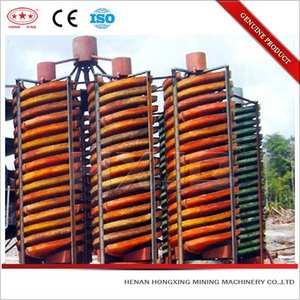 Separador de Gravedad en Espiral para la Concentración de Minerales: Tantalita, Ilmenita, Monazita, Cromita, Arena de Sílice, Minería de Oro - Product Image 3