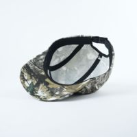 Casquettes de baseball unisexe ajustables en coton à 5 panneaux, motif camouflage arbre uni, visière plate, pour le camping et les sports de plein air, vente en gros