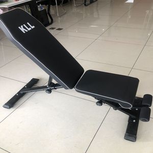 Banco de Pesas Ajustable KLL, Equipo de Gimnasio Comercial, Silla de Entrenamiento Inclinada para Abdominales, Material PU, Unisex - Product Image 4