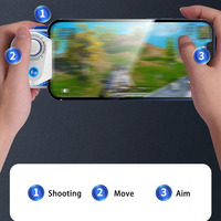 Manette de jeu portable personnalisée en gros, Joystick pour Smartphone, Déclencheur de jeu pour PUBG iOS Android