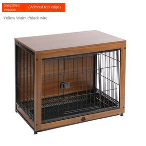 Table d'intérieur de style chenil cage de luxe en bois pour chats et chiens meubles de cage - Product Image 6