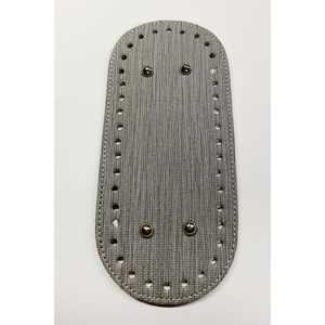 24x11cm Polipiel y terciopelo Bolsa Base Plata para materiales de fabricación de equipaje - Product Image 1