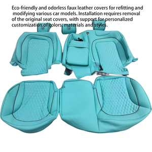 Convient aux housses de siège intérieures Mercedes-Benz, BMW, Audi, <span class=keywords><strong>Porsche</strong></span>, Rolls-Royce, Bentley-Couleurs et matériaux personnalisables - Product Image 3