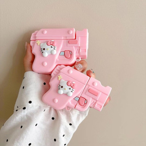 เคสหูฟังซิลิโคนแอร์พอดสำหรับไอพอดรุ่นที่ 2 และไอโฟนหูฟังไร้สายบลูทูธฝาครอบหูฟังบลูทูธเคสนิ่ม - Product Image 3