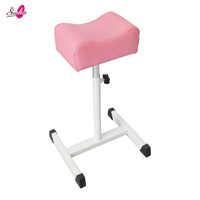 Tabouret de pédicure pliable en métal moderne Sunkin, hauteur réglable, design antidérapant, pour salon, spa, maison, réparation des pieds