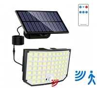 Lampu Dinding & Sorot Sensor LED 210/256 Tipe Split Tahan Air IP65 untuk Gudang, Konstruksi ABS & Aluminium