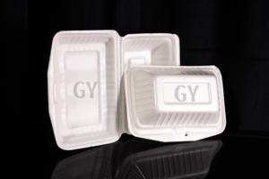 Contenedor de Espuma Desechable para Comida, Caja DE UN Solo Uso para Comida, Contenedor de Entrega de Comida, Caja de Comida Desechable - Product Image 3