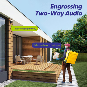 Telecamera di Sicurezza <span class=keywords><strong>WiFi</strong></span> 5MP con Tracciamento Intelligente, Rilevamento del Movimento, Visione Notturna, Telecamera PT con Supporto Audio Bidirezionale - Product Image 4