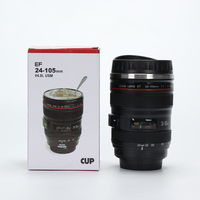 Tasse Souvenir Promotionnelle Économique Unique et Meilleure Vente, Tasse à Lentille Réutilisable, Mug à Café Objectif Photo 24-105