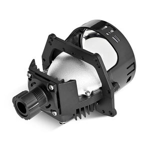 Xenplus 3 pulgadas Bi Led Car Led faros de doble lente Led lámpara de proyección 45W faros lejanos y cercanos H4 lente unidad externa - Product Image 3