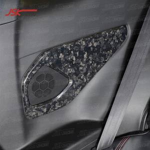 GARNITURE DE CORNE DE PORTE ARRIÈRE INTÉRIEURE EN FIBRE DE CARBONE FORGÉE À SEC POUR 2021-2023 SUBARU <span class=keywords><strong>BRZ</strong></span> - Product Image 2