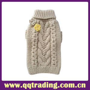 Costume pour chien de grande taille, chaud, tricoté à la main, de luxe, pour dachshund français - Product Image 5