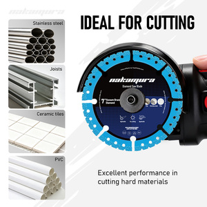 ダイヤモンド緊急用高周波溶接Tiコーティング多目的鋸刃切断ディスク鋼鉄PVC鋳鉄アングルグラインダー - Product Image 5
