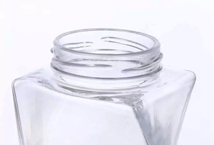 Nuevo diseño, tarro de vidrio de 330ml con tapa de metal, sellado de corcho y tapa de pulverización para miel, mermelada, capacidad de almacenamiento de 330ml - Product Image 6