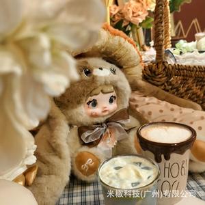 Nuomier Trendy Blind Box Toy: Bambola di Peluche a Forma di Cappello a Fungo con Personaggi di Frozen, Statuetta da Collezione Ispirata agli <span class=keywords><strong>Anime</strong></span>, Perfetta come Regalo - Product Image 2