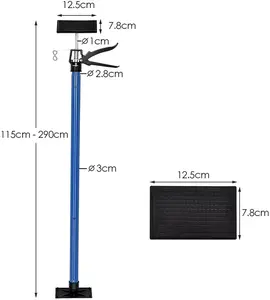 50-115cm/115-290cm Telescopic Ceiling Support Rod Adjustable Support System Construction Tools for Cabinet Jack Cargo Rod