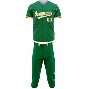 Uniforme de baseball personnalisé avec logo imprimé numériquement, vêtements de sport légers, tenue d'équipe personnalisée, haute qualité, meilleur prix - Product Image 2