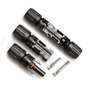 Conector Fotovoltaico, Conectores Solares Macho y Hembra, Conector de Cable Solar a Prueba de Agua para Panel de Módulo Fotovoltaico - Product Image 1