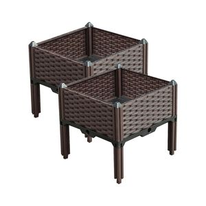 Jardinera Elevada Db de 40 cm, de Plástico con Patas, para Jardín, Vivero y Macetas - Product Image 6