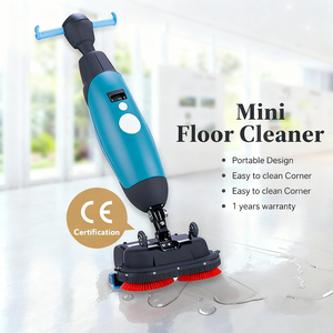 Máy chà sàn mini gấp gọn, máy chà sàn điện dùng để đánh bóng sàn bê tông cho diện tích nhỏ - Product Image 1