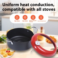 Vente en gros tout-en-un universel cuisinière à induction poêle à frire contrôle de la température épaissie ménage gaz fer pot soupe marmite