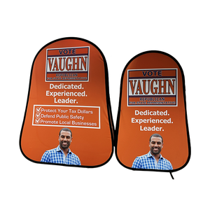 Tùy Chỉnh Sáng Tạo Mang Nhãn Hiệu Tổ Chức Sự Kiện Hai Mặt In Ngang Vuông Pop Biểu Ngữ Hình Chữ Nhật Khung Quảng Cáo Di Động Tính Năng - Product Image 2