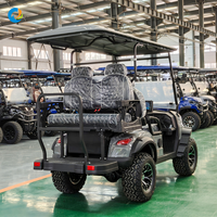 Robetaa Nouvelle Arrivée Dernier Modèle Voiturette de Golf Électrique 4 Places 2+2 Fournisseur de Voiturettes de Golf à Vendre