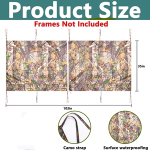 Tienda de Campaña de Camuflaje para Caza, Resistente, para Observación de Aves - Product Image 5