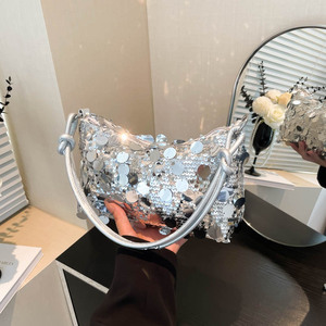 Nuevo Bolso de Mano Brillante para Mujer, Bolso de Cristal para Cena, Bolso de Mano de Alta Calidad para Mujer, Bolso de Hombro para Fiesta - Product Image 1