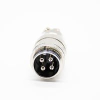 Conector de Aviación GX20, Enchufe Macho y Hembra de 2/3/4/5/6/7/8/10/12 Pines, Conector Circular Eléctrico de 20 mm para Cable