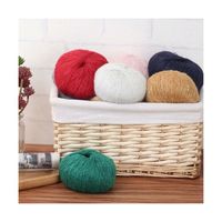 Sweater Mohair Nylon Bulky Knitting Yarns Wholesale Crochet Blended Yarn Baby