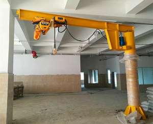 Grúa Giratoria de Columna BZD Modelo Swing de 1-5 Toneladas, Montada en el Suelo, para Fábrica de Montaje y Taller - Product Image 3