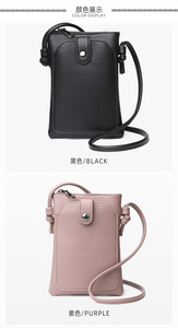 Sac à bandoulière décontracté pour femme, mini sac à bandoulière minimaliste de couleur unie, <span class=keywords><strong>pochette</strong></span> <span class=keywords><strong>portable</strong></span> légère pour téléphone <span class=keywords><strong>portable</strong></span> - Product Image 3