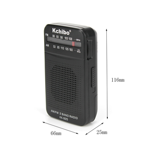 Kchibo ลำโพงภายนอกแบบพกพา KK-925ขนาดเล็ก AM/FM วิทยุแบนด์คู่ความไวสูงเครื่องรับวิทยุมินิ <span class=keywords><strong>Compo</strong></span> - Product Image 2