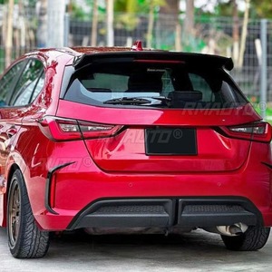 Car Rear Bumper Spoiler Bumper Guard <b>Protector</b> <b>Cover</b> Apron For Honda City Hatchback 2020-2022 Body Kit Car Accessories - Product Image 5