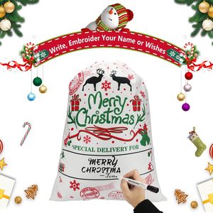 Borsa <span class=keywords><strong>di</strong></span> Babbo <span class=keywords><strong>Natale</strong></span> in tela <span class=keywords><strong>di</strong></span> cotone <span class=keywords><strong>di</strong></span> alta qualità a forma <span class=keywords><strong>di</strong></span> <span class=keywords><strong>albero</strong></span> <span class=keywords><strong>di</strong></span> <span class=keywords><strong>natale</strong></span> sacchi regalo Extra grandi borse con coulisse per vacanze - Product Image 1