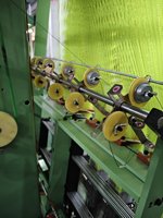Telar Jacquard Controlado por Computadora para la Producción de Cintas de Nylon y Poliéster, Correas y Telas Estrechas