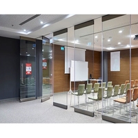 Custom Sliding Folding Operable Acoustic Panels Glass Partitioning System Folding Wallfolding Movable Partition Wall