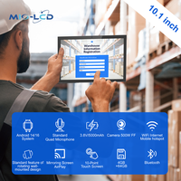 Tableta Android Comercial de 10.1 Pulgadas con Rockchip, Nueva Pantalla Táctil de Montaje en Pared con Batería, WiFi 6, Cámara y Micrófono