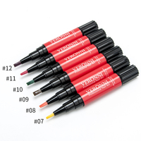 Vernis à Ongles Gel 3 en 1 12 Couleurs Facile à Utiliser UV One Step Gel Vernis à Ongles Stylo