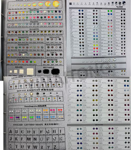 Fabricante de ropa de calle personalizada desgastado Vintage ácido lavado holgado Rhinestone Jorts Denim Jeans Shorts para hombres - Product Image 5