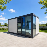 Maison conteneur préfabriquée modulaire personnalisée avec salle de bain complète pour appartement, villa, hôtel, bureau, logement du personnel – Style moderne