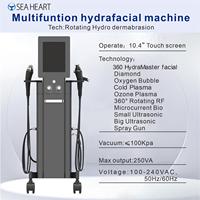 Mesin Facial Seaheart HydraMaster Patent Aqua Super Bubble Clean Skin Deep Moisturizing Face Lift Firm Whiten Hydro Oxygen