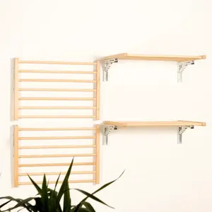 Produits tendance 2024 nouveautés étendoir à linge mural sechoir un linge extensible - Product Image 2