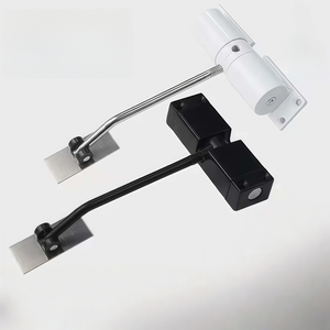 غالق باب زنبركي من الفولاذ المقاوم للصدأ، مفصلات أوتوماتيكية قابلة للتعديل، مانع انزلاق للأبواب المنزلية، إغلاق هادئ - Product Image 1