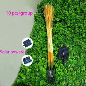 Lampes solaires d'extérieur étanches pour jardin, allées <span class=keywords><strong>et</strong></span> pelouses, imitant la <span class=keywords><strong>nature</strong></span>, lumineuses, en forme de roseaux <span class=keywords><strong>et</strong></span> de riz, pour aménagement paysager - Product Image 6