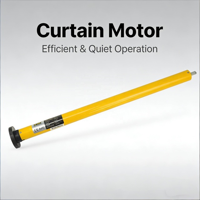 A-OK AM25 Multi-Functional Intelligent Electronic Curtain Tubular Motor Silent Villa Special Roller Curtain