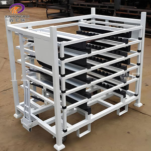 עמיד נגד חלודה פלדה עמיד עבור חלקי רכב אחסון תחבורה מדפי משטחים תעשייתיים הניתנים להתאמה אישית - Product Image 2